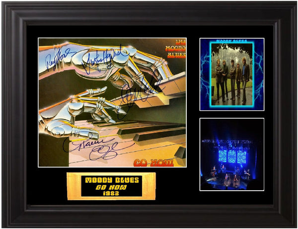 Moody Blues Autographed Lp "Go Now"