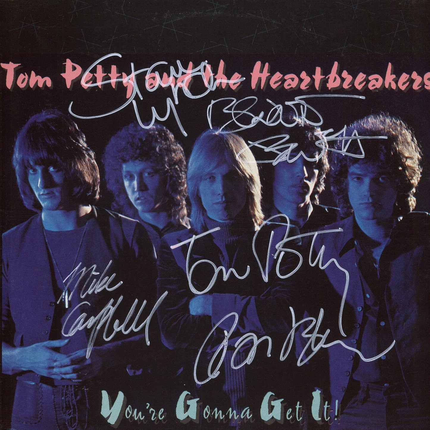 Tom Petty and the Heartbreakers Band Signed You're Gonna Get It Album - Zion Graphic Collectibles