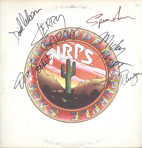 New riders of the purple sage Autographed lp w/ Gerry Garcia - Zion Graphic Collectibles