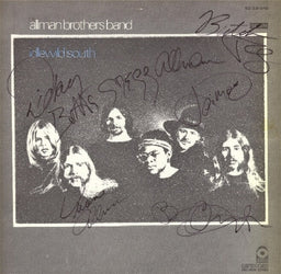 Allman Brothers Band Autographed LP - Zion Graphic Collectibles
