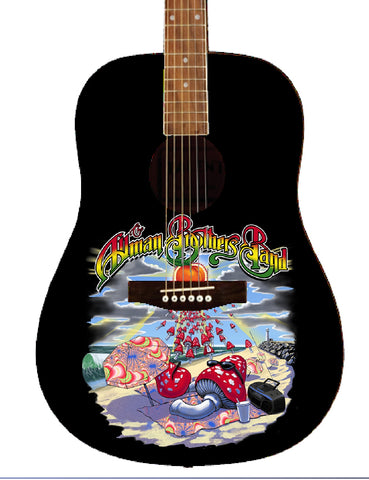 Allman Brothers Custom Guitar - Zion Graphic Collectibles