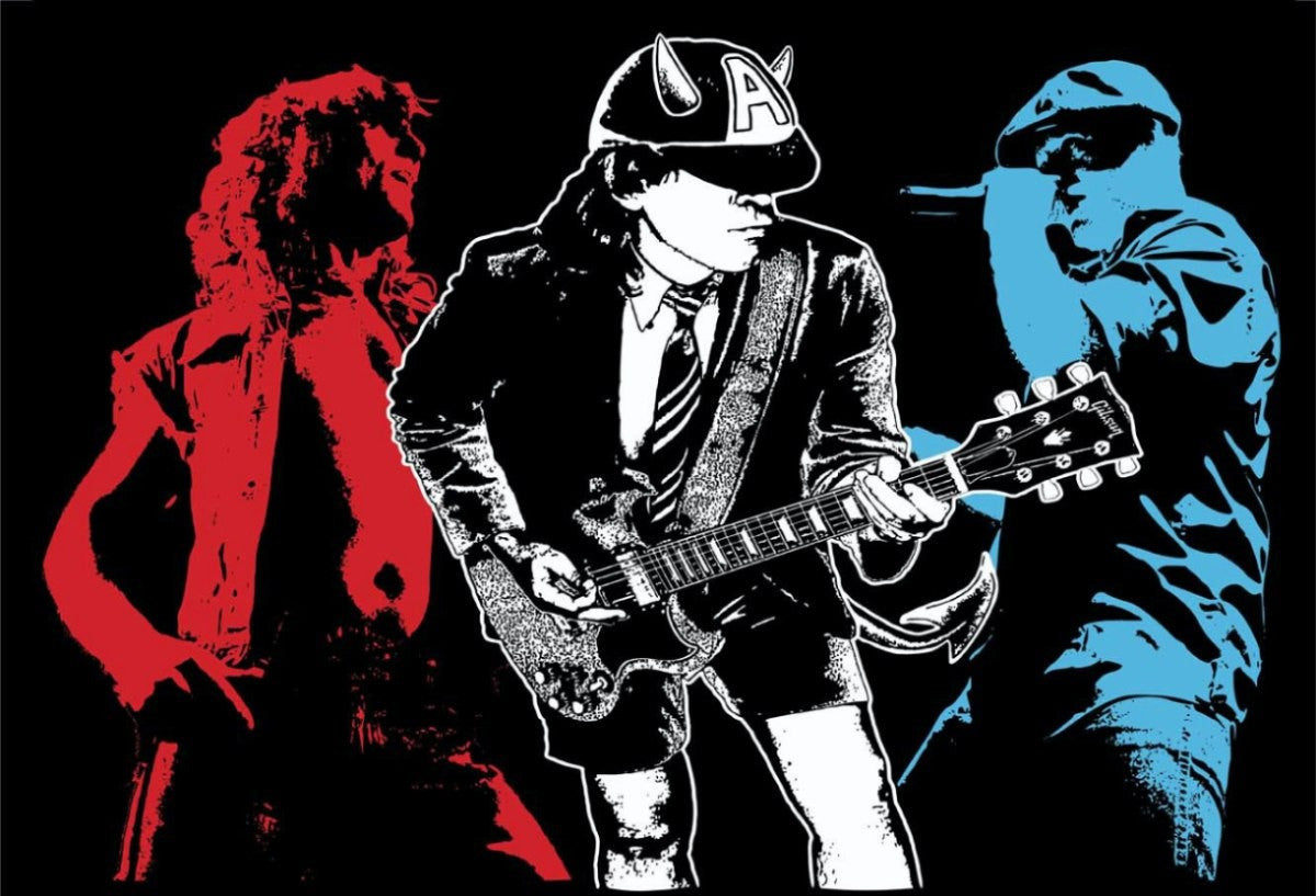 AC/DC Classic Poster - Zion Graphic Collectibles