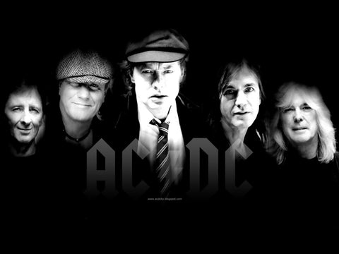 AC/DC Classic Poster - Zion Graphic Collectibles