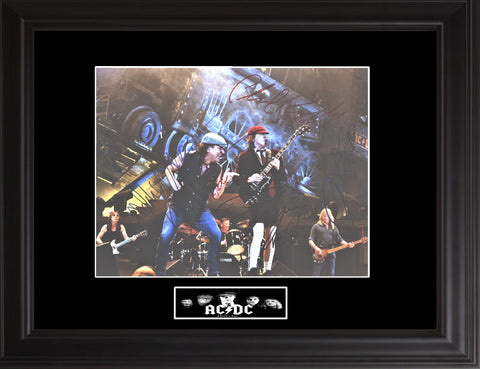 AC/DC Autographed Photo - Zion Graphic Collectibles