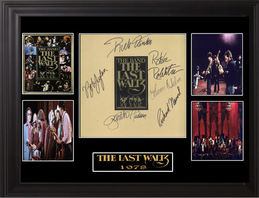 The Band " The Last Waltz " Autographed LP - Zion Graphic Collectibles