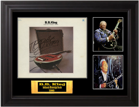 B. B. King Autographed Lp "Indianola Mississippi Seeds" - Zion Graphic Collectibles