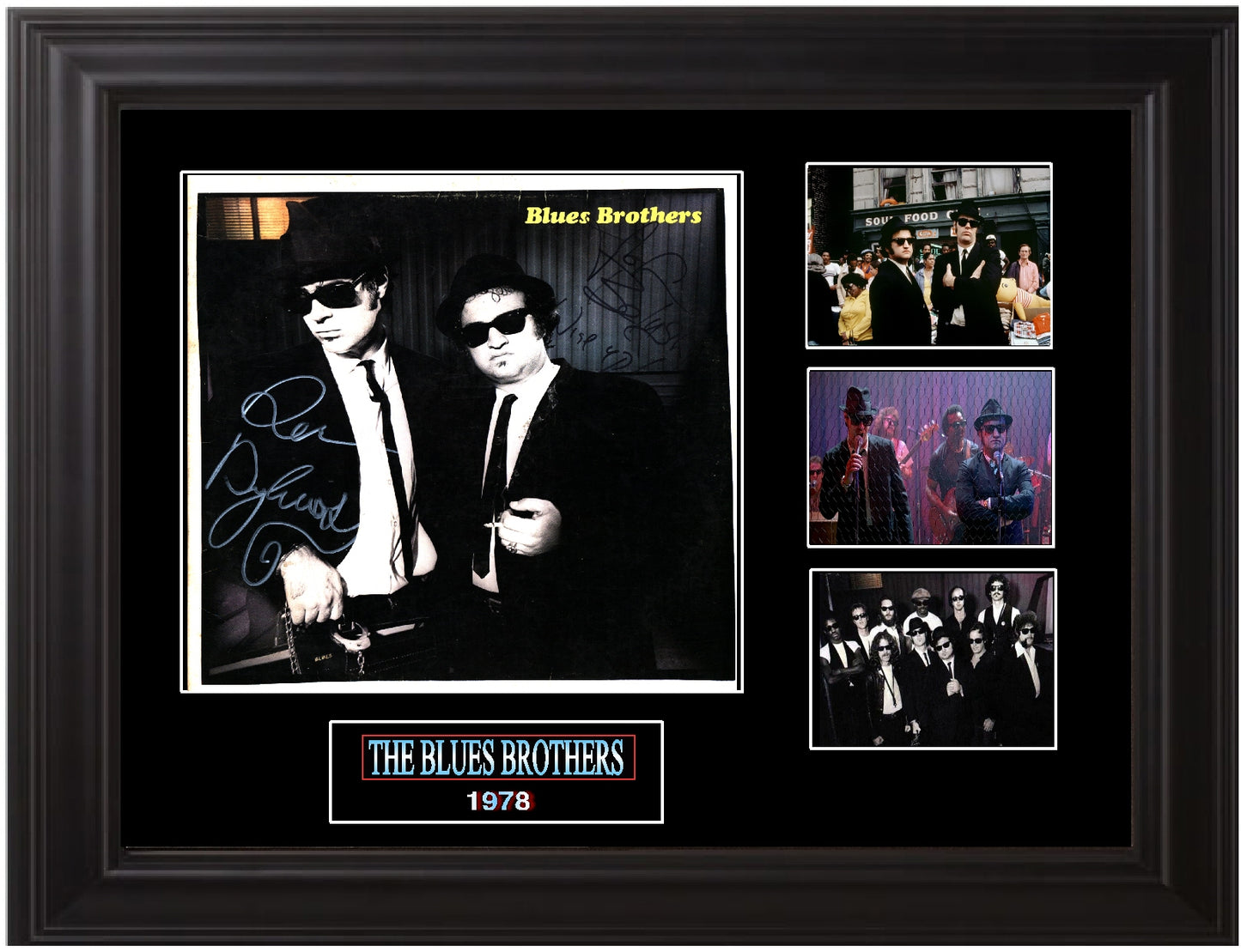 Blues Brothers Band Signed Briefcase Full Of Blues Album - Zion Graphic Collectibles