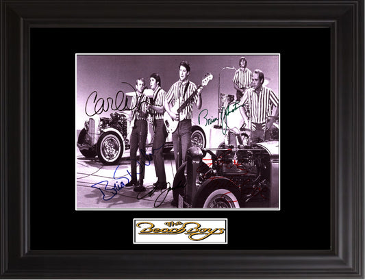 Beach Boys Autographed Photo - Zion Graphic Collectibles