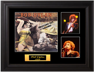 Bob Dylan Autographed LP - Zion Graphic Collectibles