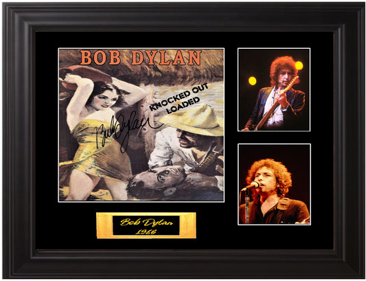 Bob Dylan Autographed LP - Zion Graphic Collectibles