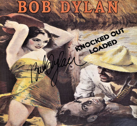 Bob Dylan Autographed LP - Zion Graphic Collectibles