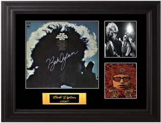 Bob Dylan Autographed LP - Zion Graphic Collectibles