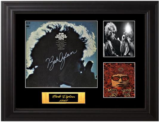 Bob Dylan Autographed LP - Zion Graphic Collectibles