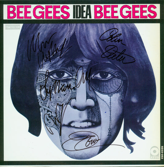 Bee Gees Autographed LP - Zion Graphic Collectibles