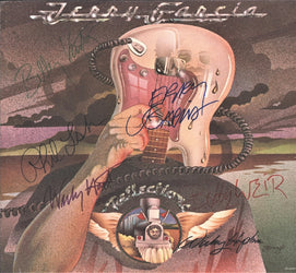 Jerry Garcia Autographed lp - Zion Graphic Collectibles