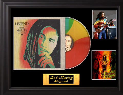 Bob Marley & the wailers Legend w/ Hemp cover Display - Zion Graphic Collectibles