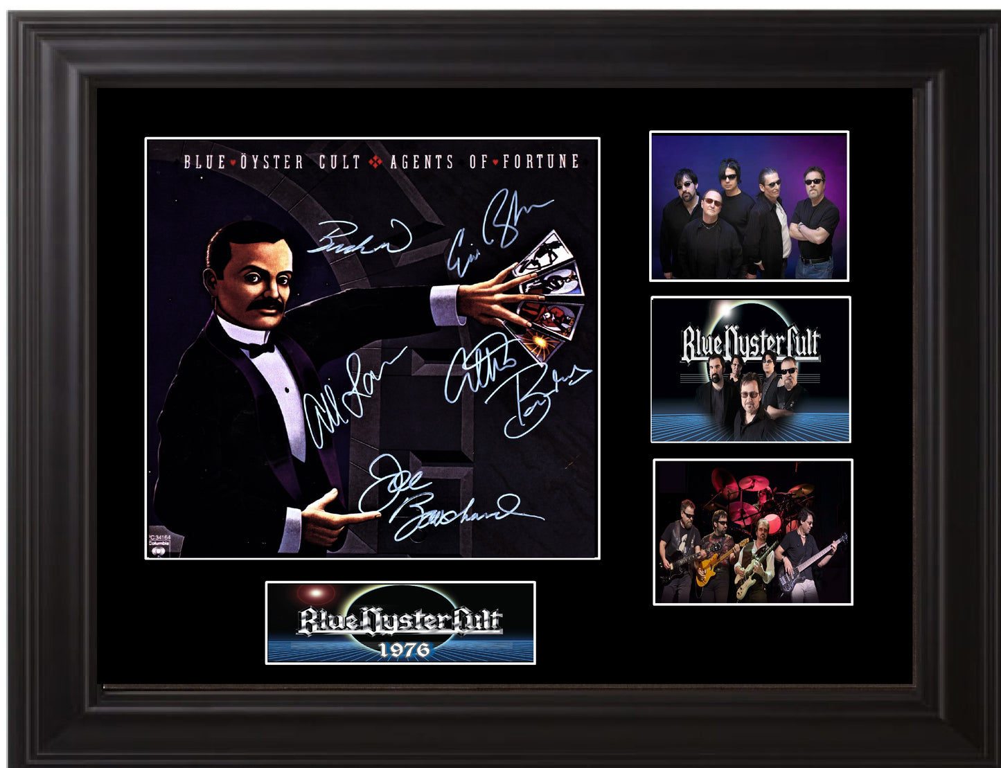 Blue Oyster Cult Autographed LP - Zion Graphic Collectibles