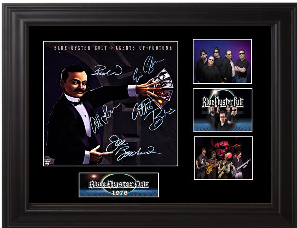 Blue Oyster Cult Autographed LP - Zion Graphic Collectibles