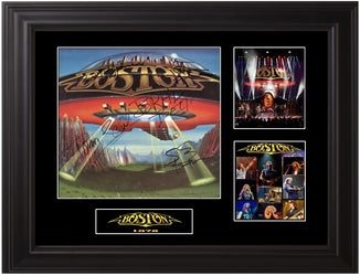 Boston Autographed LP - Zion Graphic Collectibles