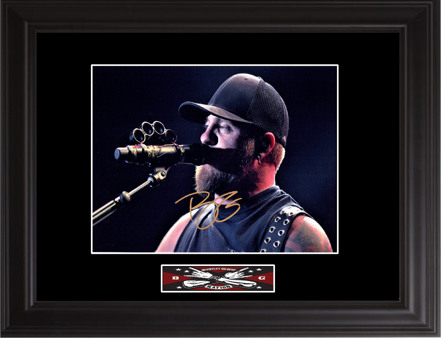 Brantley Gilbert Autographed Photo - Zion Graphic Collectibles