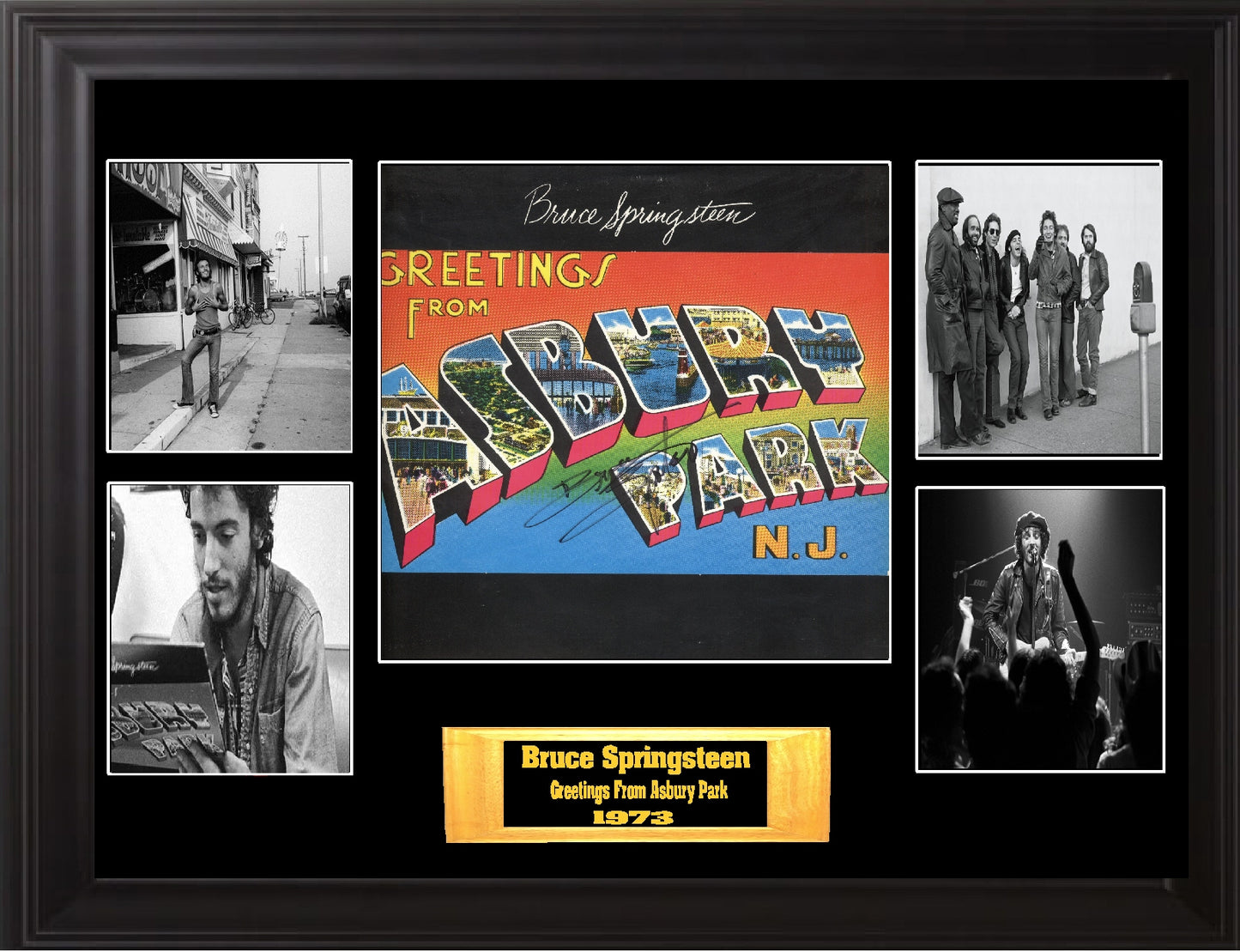 Bruce Springsteen Autographed LP - Zion Graphic Collectibles