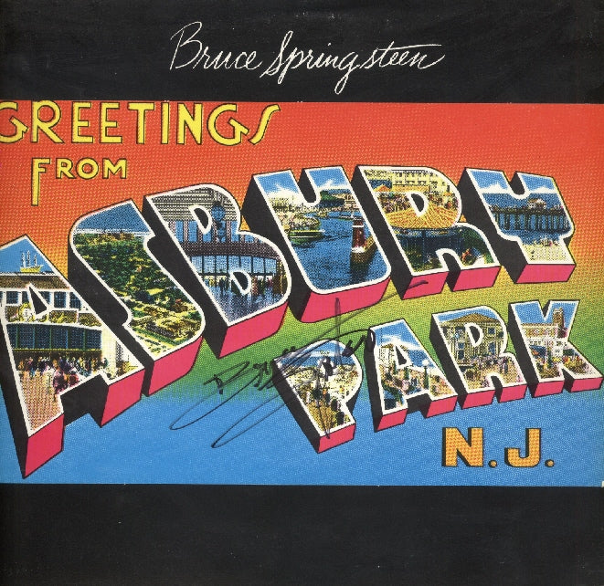 Bruce Springsteen Autographed LP - Zion Graphic Collectibles