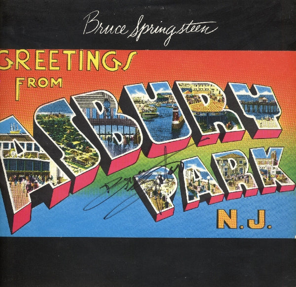 Bruce Springsteen Autographed LP - Zion Graphic Collectibles