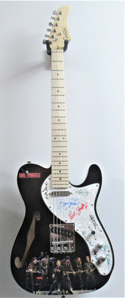 Bruce Springsteen Autographed Guitar - Zion Graphic Collectibles