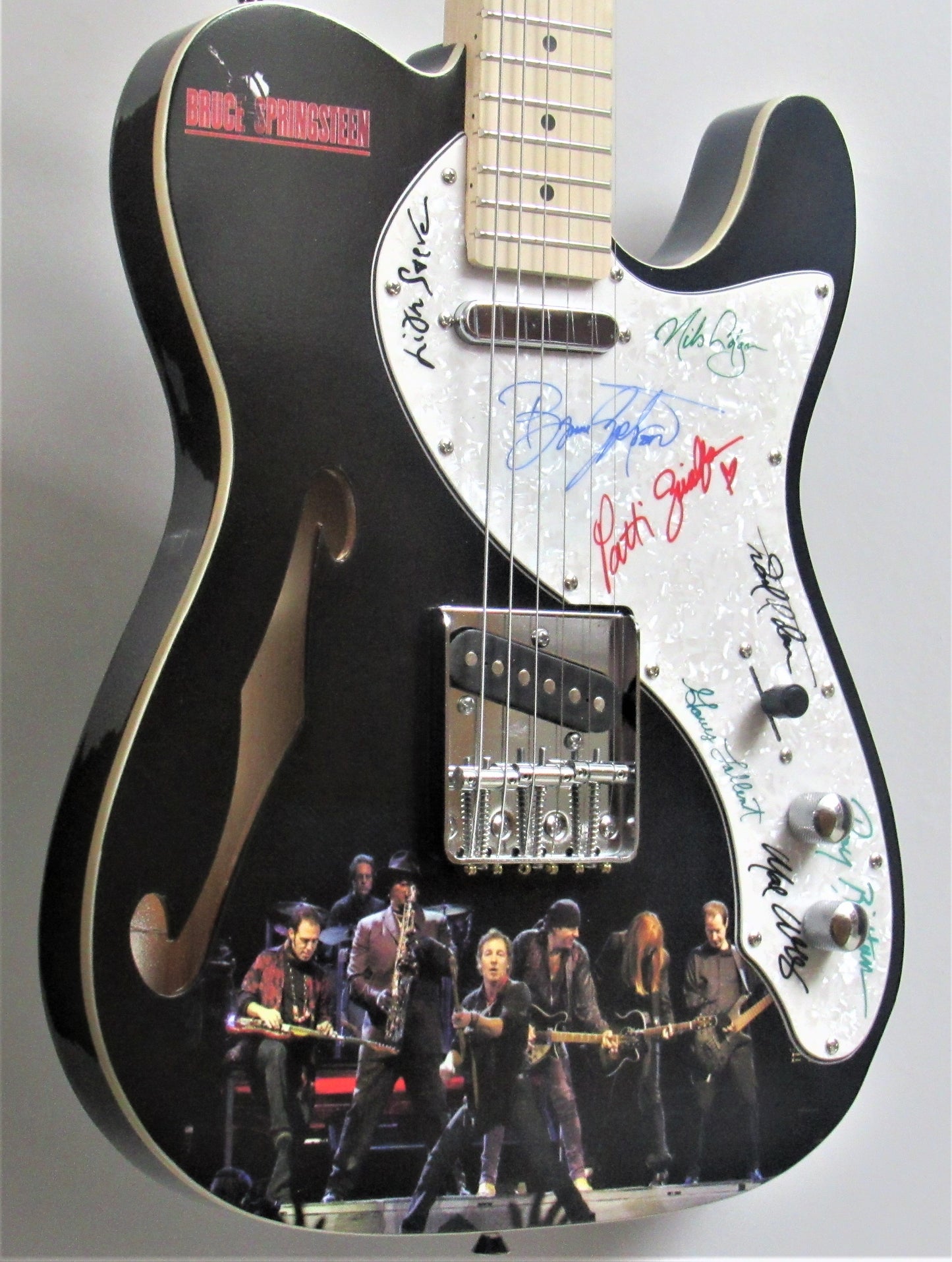 Bruce Springsteen Autographed Guitar - Zion Graphic Collectibles