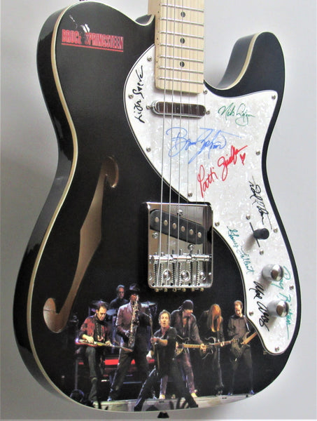 Bruce Springsteen Autographed Guitar - Zion Graphic Collectibles
