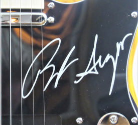 Bob Seger And The Silver Bullet Band Signed Guitar - Zion Graphic Collectibles
