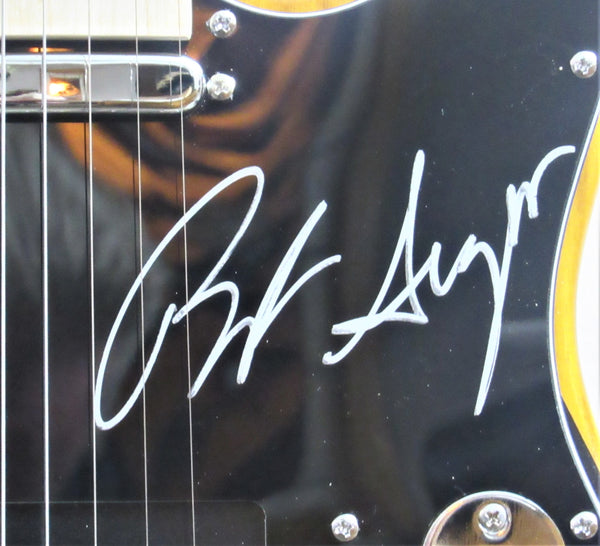 Bob Seger And The Silver Bullet Band Signed Guitar - Zion Graphic Collectibles