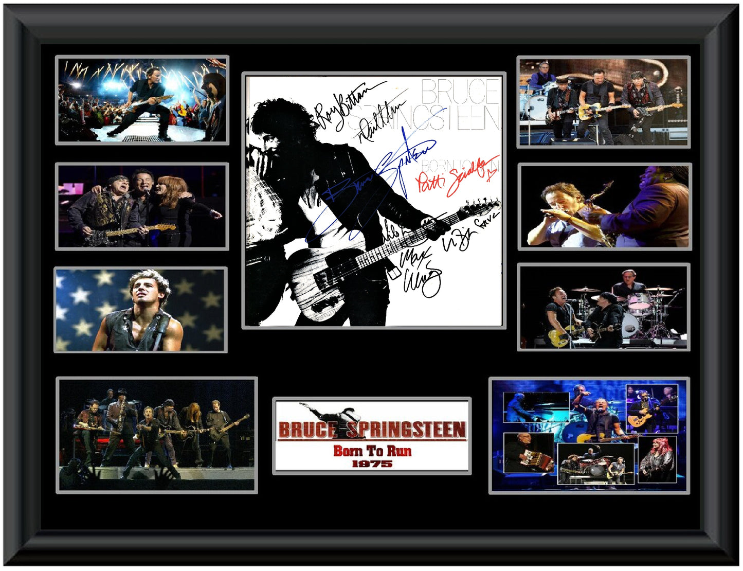 Bruce Springsteen Autographed lp - Zion Graphic Collectibles