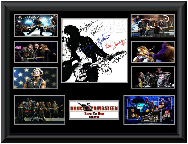 Bruce Springsteen Autographed lp - Zion Graphic Collectibles