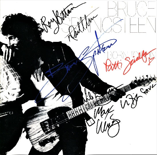 Bruce Springsteen Autographed lp - Zion Graphic Collectibles