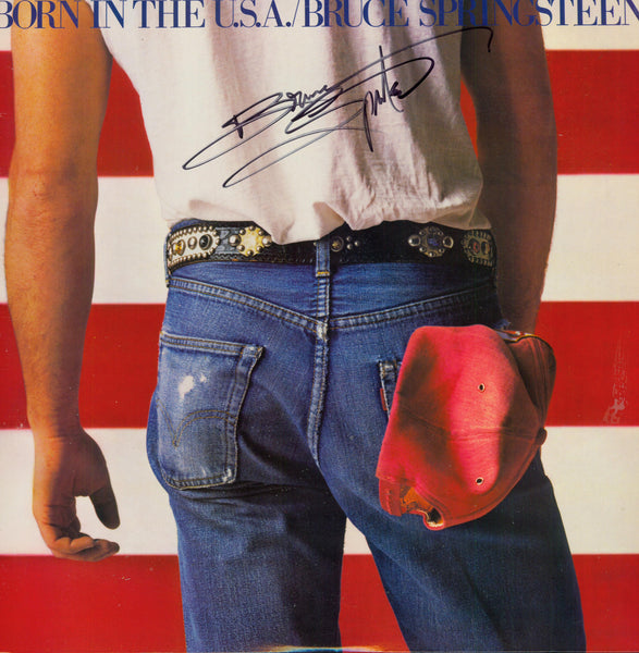 Bruce Springsteen And The E Street Band Signed Born In The U.S.A. Album - Zion Graphic Collectibles
