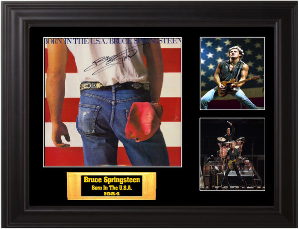 Bruce Springsteen & The E Street Band - Born In The U.S.A. Autographed Lp / Album