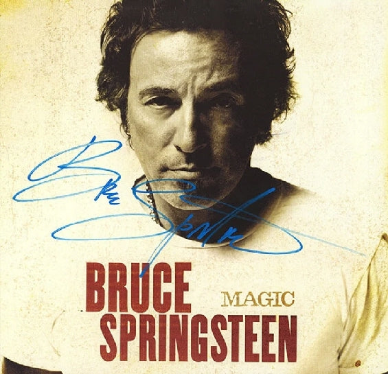 Bruce Springsteen Autographed LP Magic - Zion Graphic Collectibles