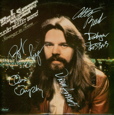 Bob Seger Autographed lp - Zion Graphic Collectibles