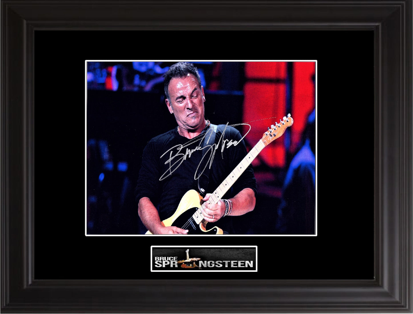Bruce Springsteen Autographed Photo - Zion Graphic Collectibles