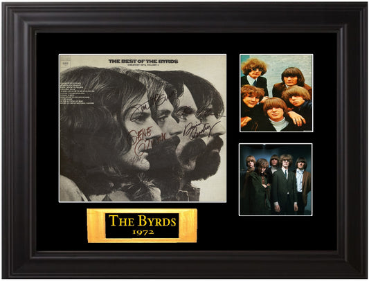 The Byrds Autographed LP - Zion Graphic Collectibles
