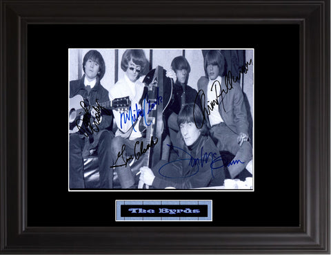 The Byrds Autographed Photo - Zion Graphic Collectibles