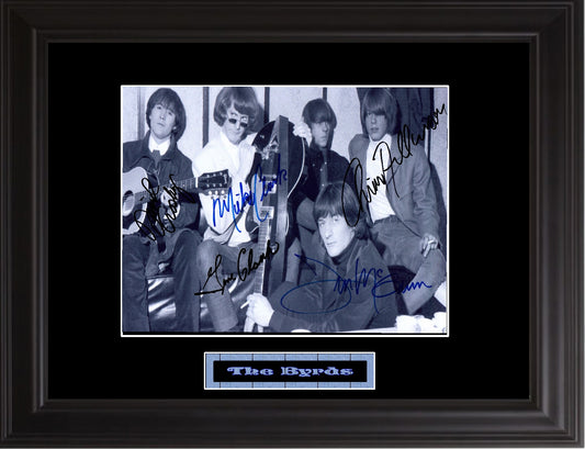 The Byrds Autographed Photo - Zion Graphic Collectibles