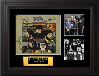 Canned Heat Autographed LP - Zion Graphic Collectibles