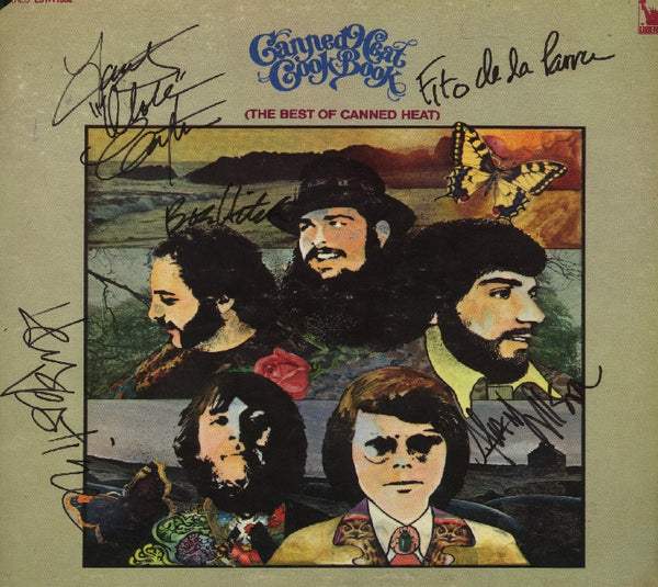 Canned Heat Autographed LP - Zion Graphic Collectibles