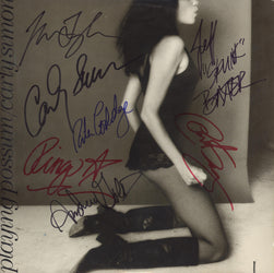 Carly Simon Band Signed Playing Possum Album - Zion Graphic Collectibles