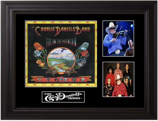 Charlie Daniels Band Autographed Album - Zion Graphic Collectibles