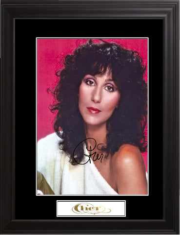 Cher Autographed Photo - Zion Graphic Collectibles