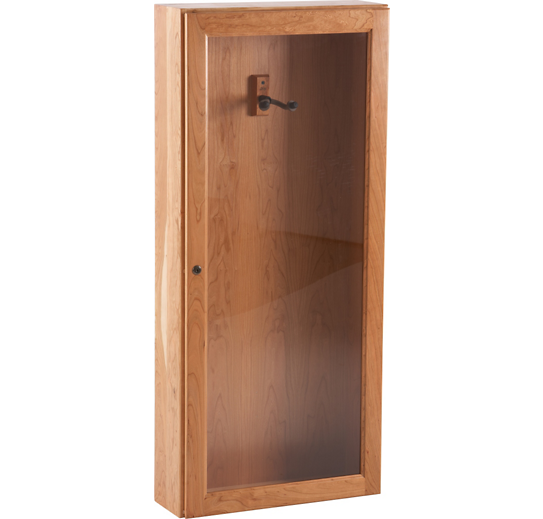 Silver Creek Display Case  Cherry - Zion Graphic Collectibles