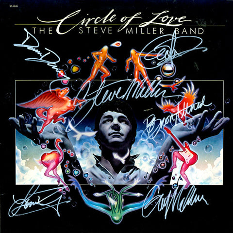 Steve Miller Band Signed circle of life - Zion Graphic Collectibles